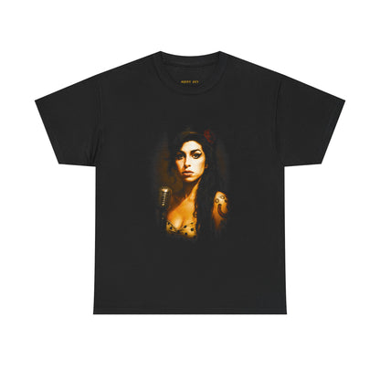 Popular Singer Portrait Tee — Vintage Jazz Singer Graphic T-Shirt
