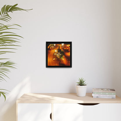 Listowel Church Matte Canvas, Framed (Multi-color)