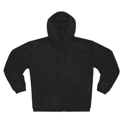 Purple Cannabis Bud Zip Hoodie — Bold Psychedelic Marijuana Graphic Zip
