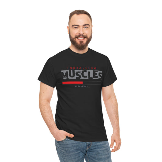 Muscles Unisex Heavy Cotton Tee