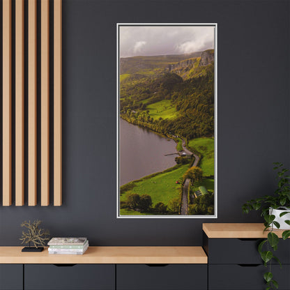 South in Aghadh an Aird or The Devil's Cheney Matte Canvas, Framed (Multi-color)