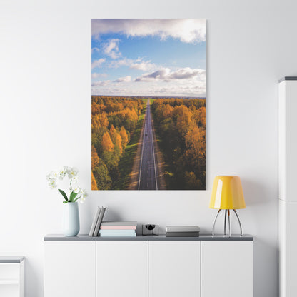 Somewhere in Lithuania Matte Canvas, Stretched, 1.25"