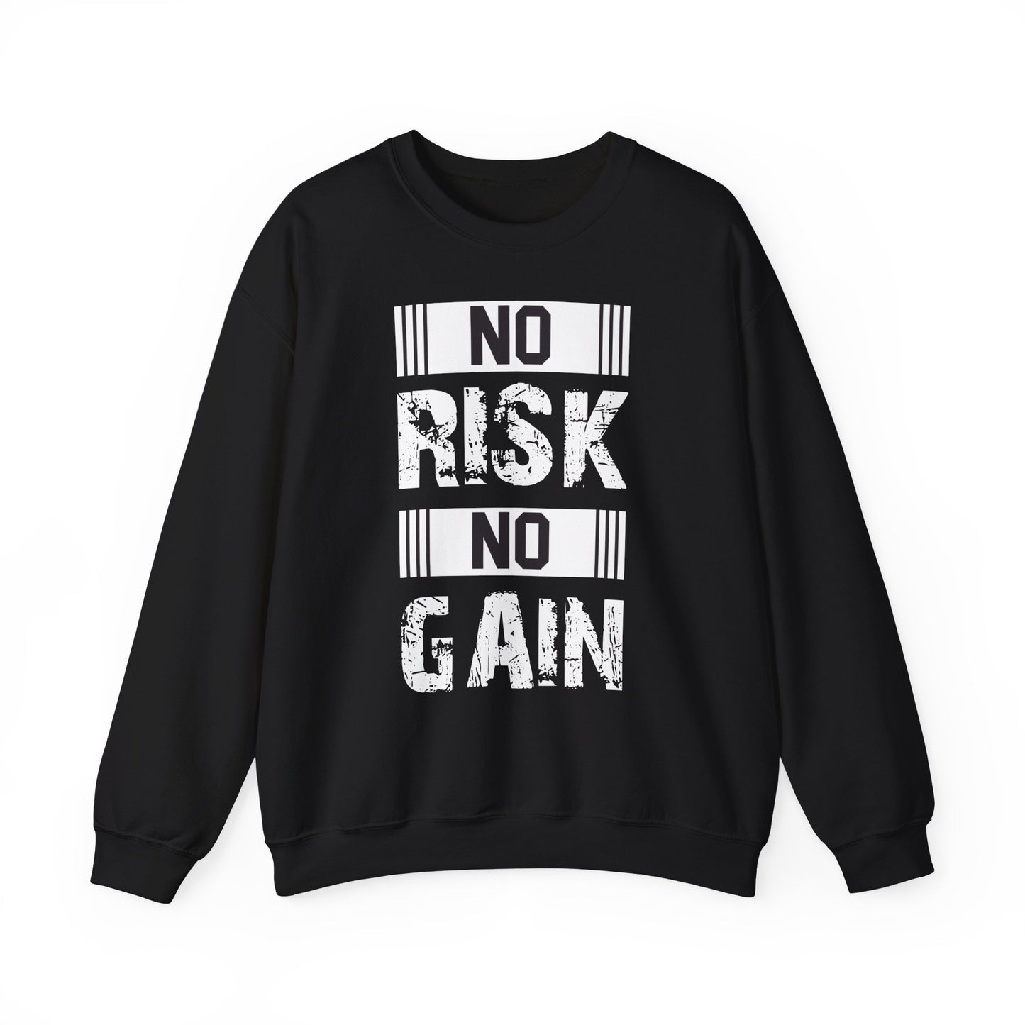 Unisex Heavy Blend™ Crewneck Sweatshirt - 'NO NO' Statement Sweatshirt for Everyday Comfort