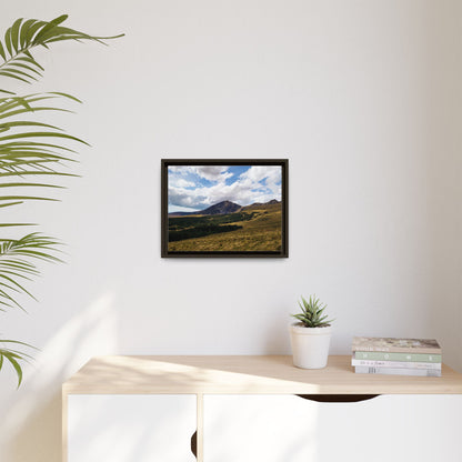 Mount Brandon Matte Canvas, Framed (Multi-color)