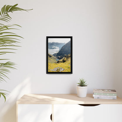 Kerry Mount Matte Canvas, Framed (Multi-color)