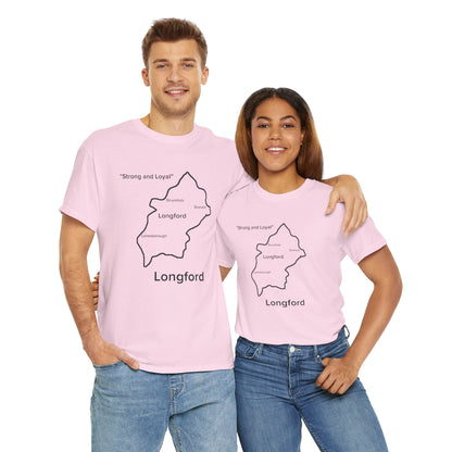 Longford Unisex Heavy Cotton Tee White Edition