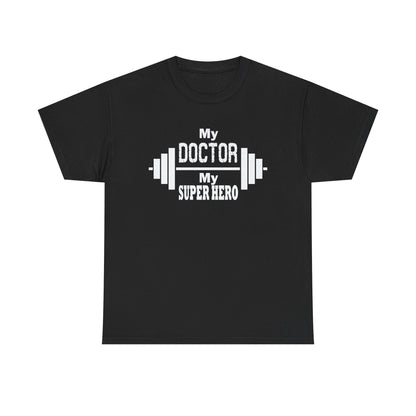 Funny Doctor Super Hero Unisex Heavy Cotton Tee