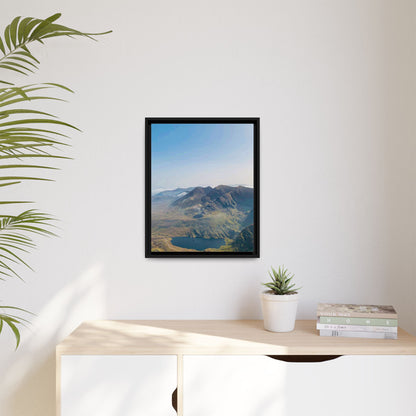 MacGillycuddy's Reeks Matte Canvas, Framed (Multi-color)