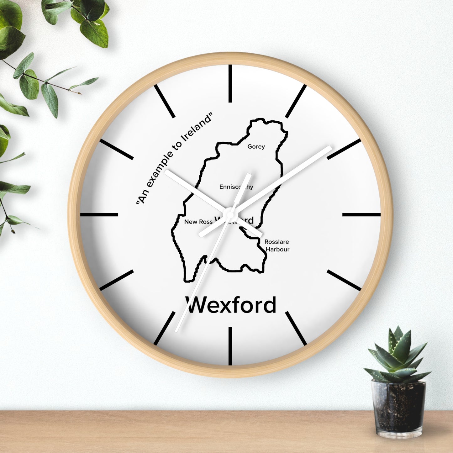 Wexford County Wall Clock