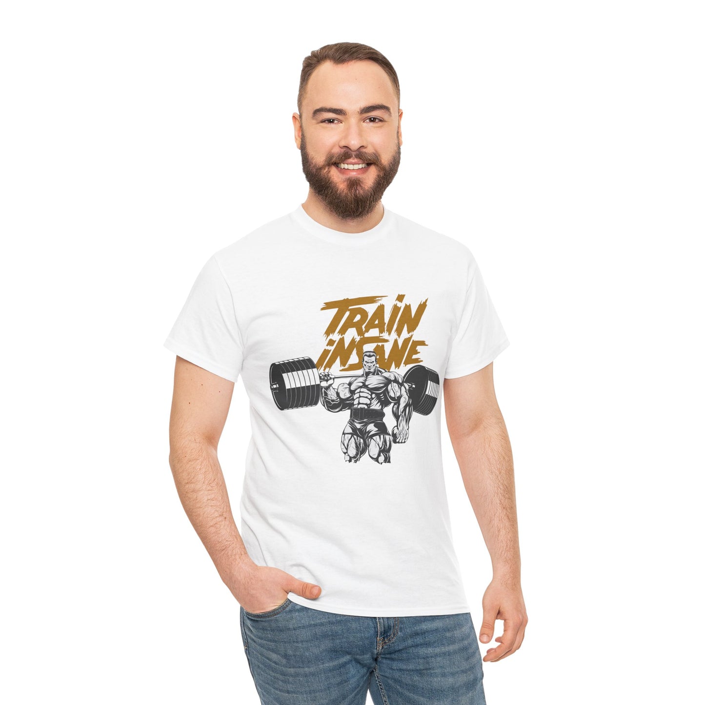 Train Insane Unisex Heavy Cotton Tee