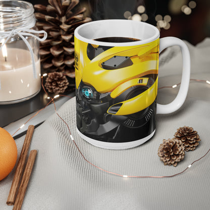 Transformers-Inspired Ceramic Coffee Cups - 11oz & 15oz - Perfect Gift for Fans!