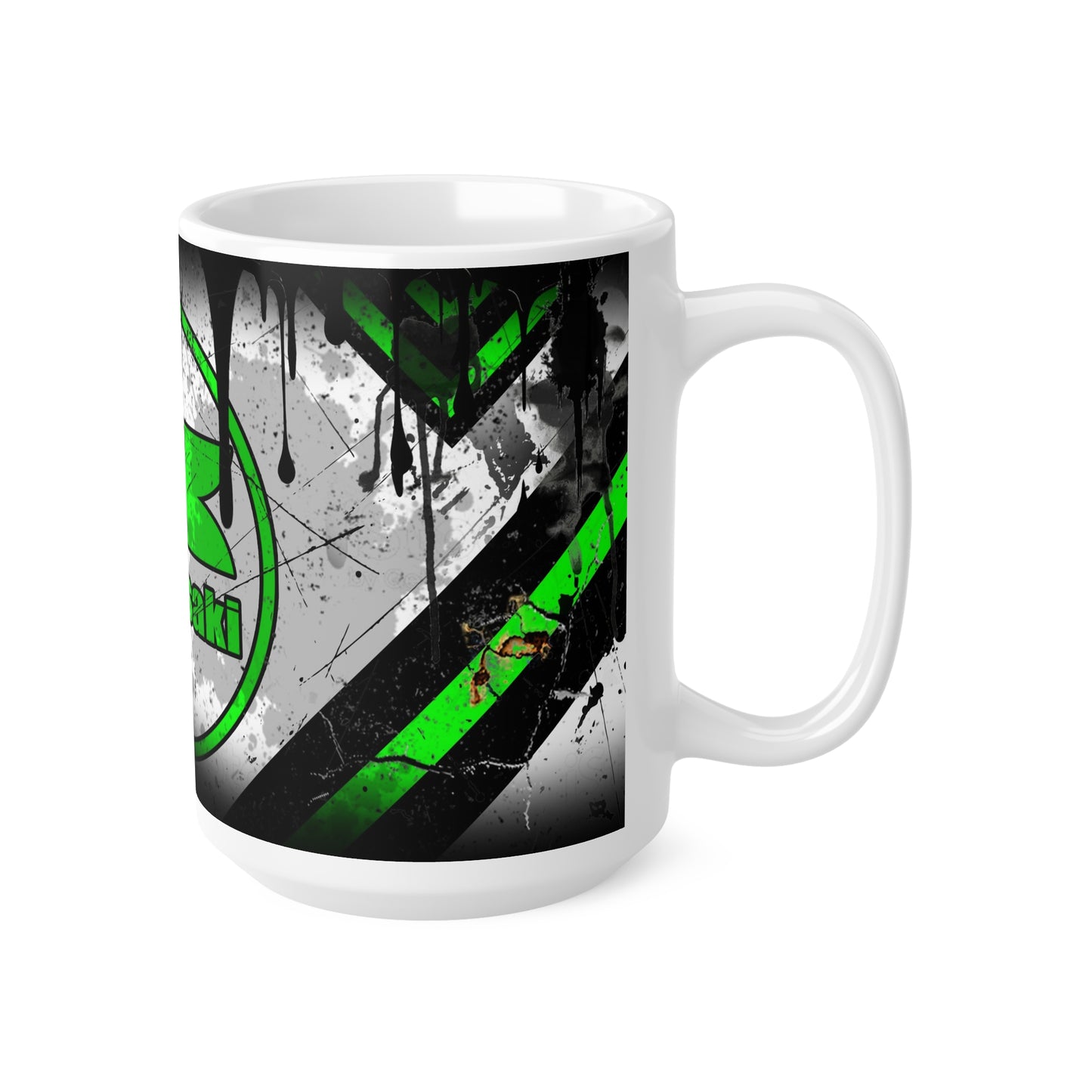 Kawasaki Graffiti Ceramic Coffee Cup - 11oz & 15oz