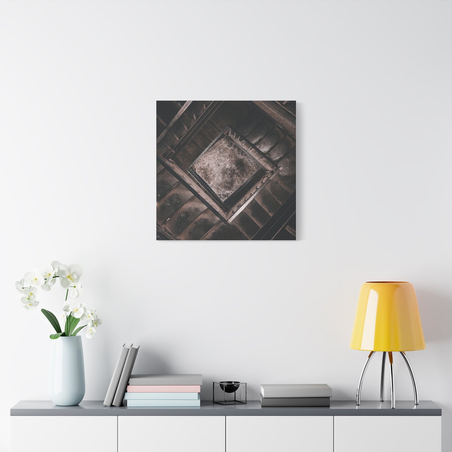 Stairs to Demon World Matte Canvas, Stretched, 1.25"