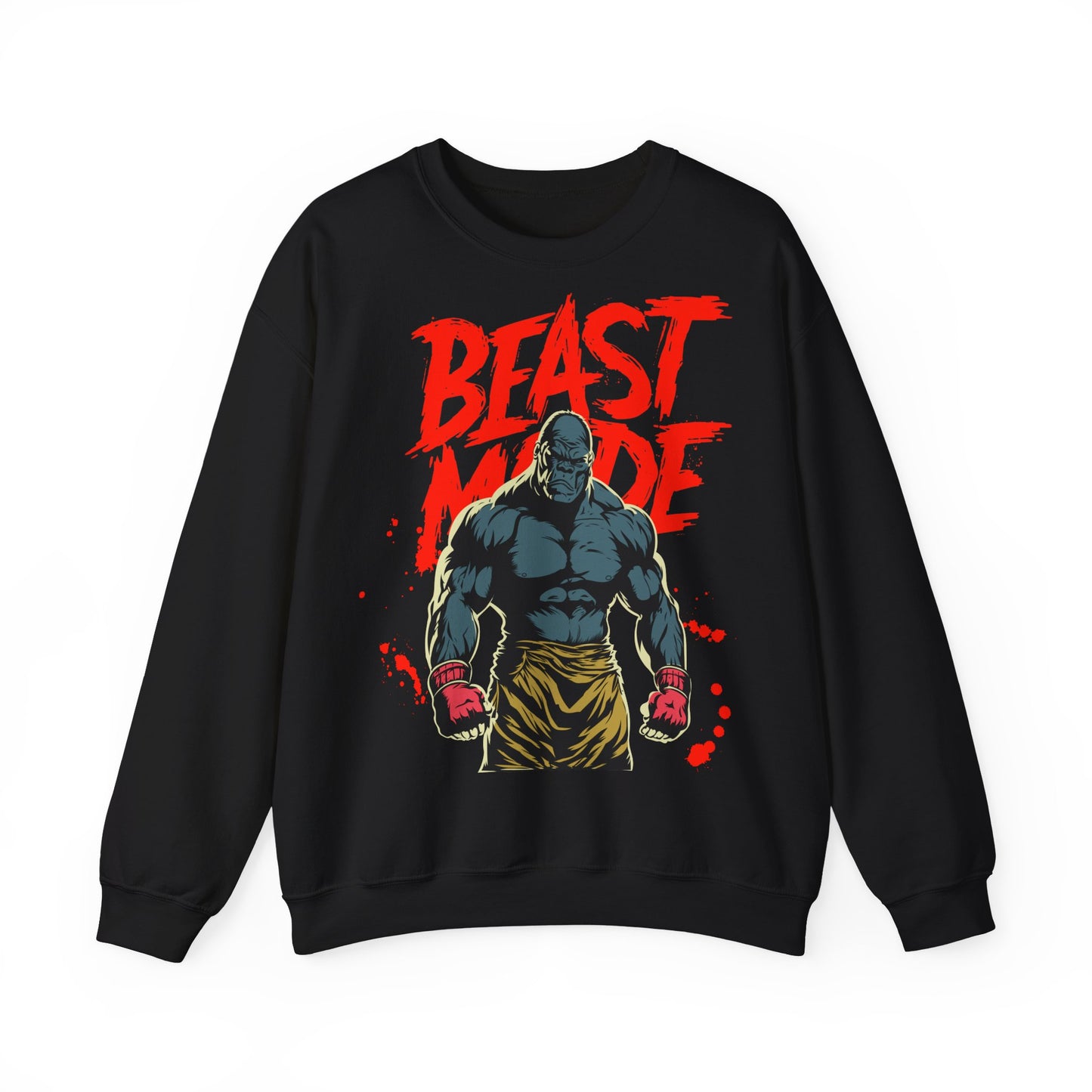 Beast Mode Unisex Heavy Blend™ Crewneck Sweatshirt - Perfect for Fitness Lovers | Gym Apparel