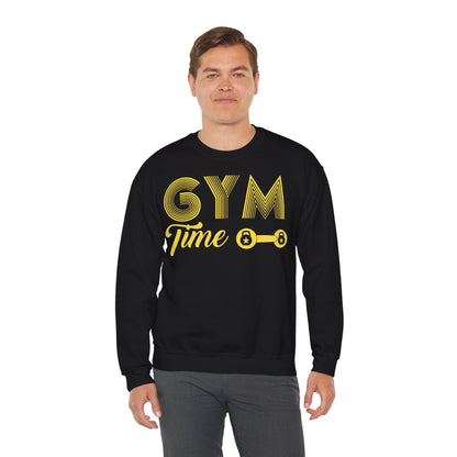 Gym Time Unisex Heavy Blend Crewneck Sweatshirt