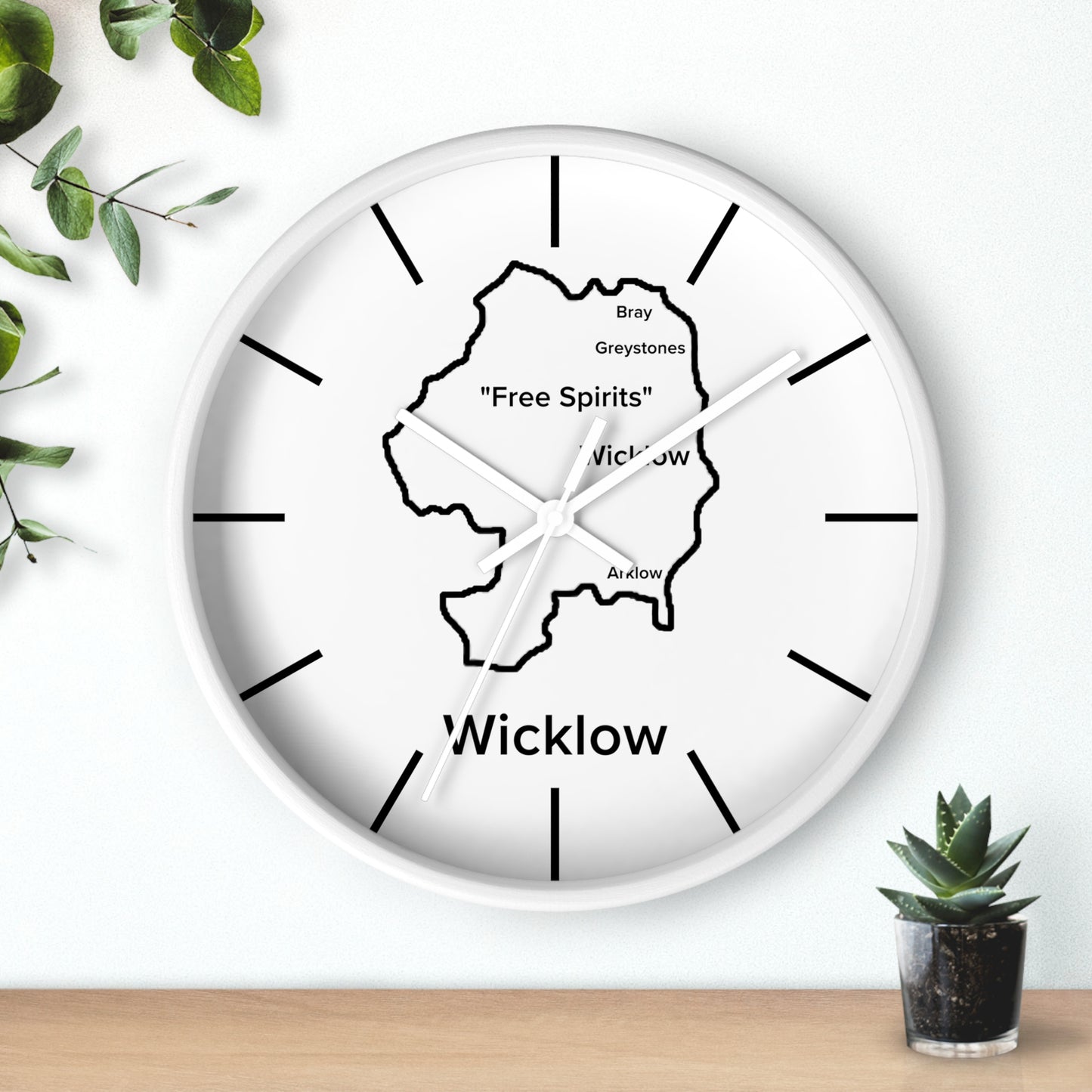 Wicklow County Wall Clock
