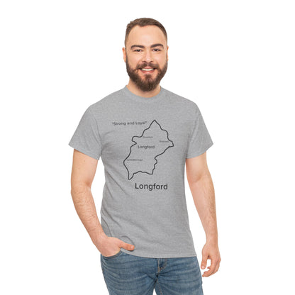 Longford Unisex Heavy Cotton Tee White Edition