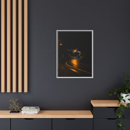 Ballybunion at Night Matte Canvas, Framed (Multi-color)