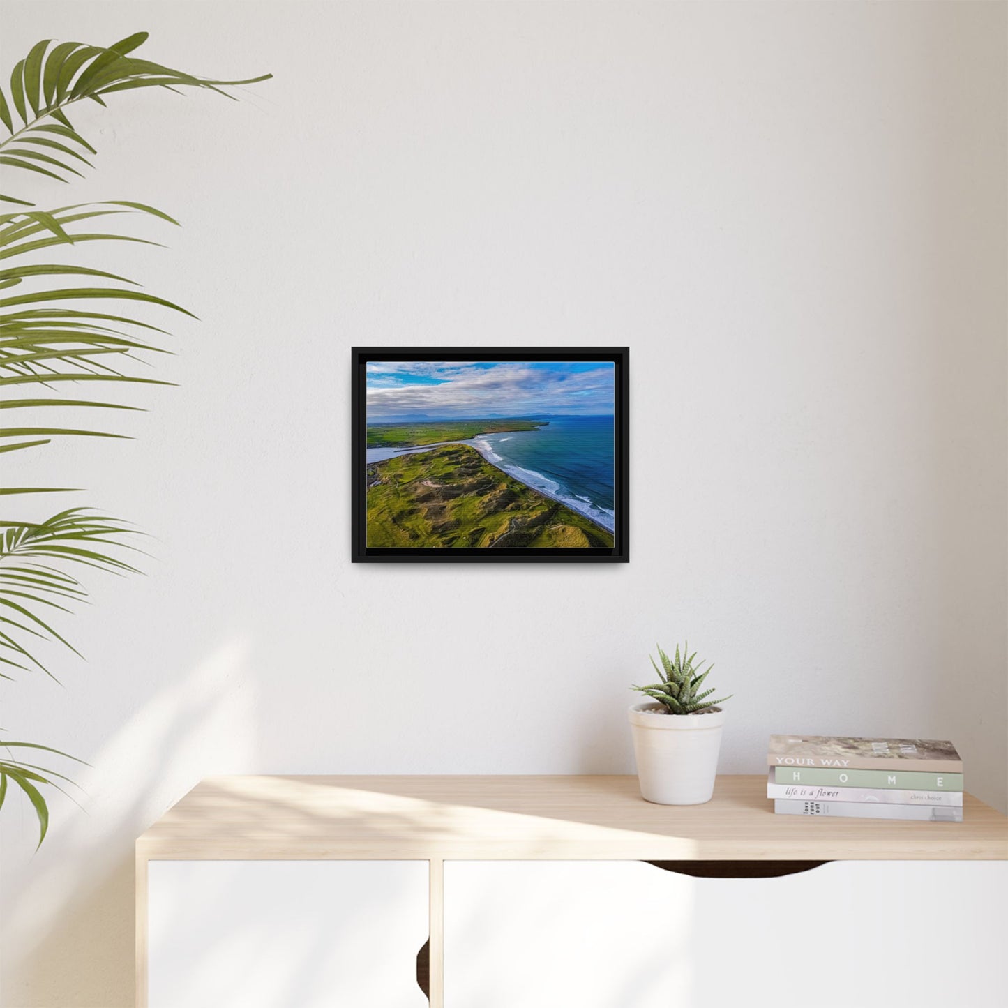 Kerry Landscape Matte Canvas, Framed (Multi-color)