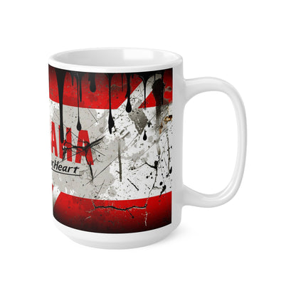 Yamaha Racing Ceramic Coffee Mug - 11oz & 15oz - Rev Your Heart Design