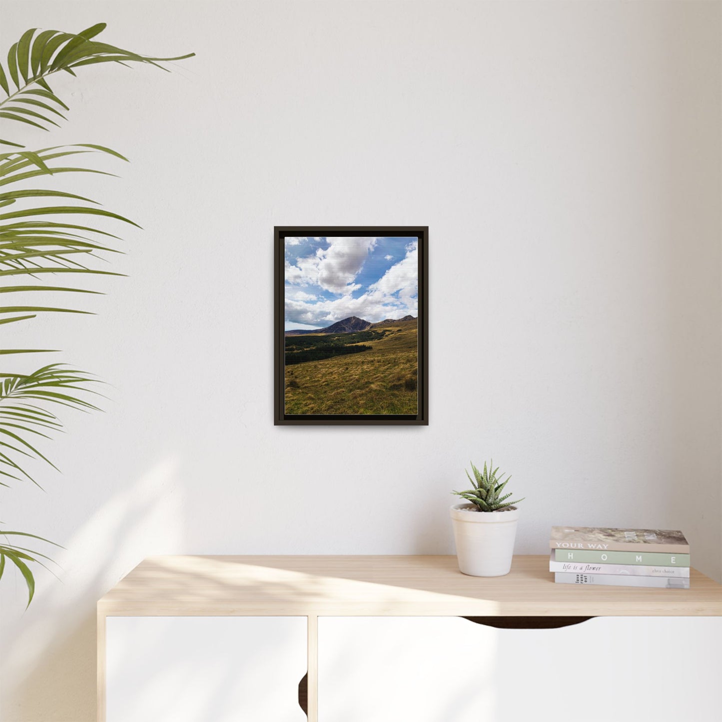 Mount Brandon Matte Canvas, Framed (Multi-color)