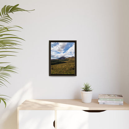 Mount Brandon Matte Canvas, Framed (Multi-color)