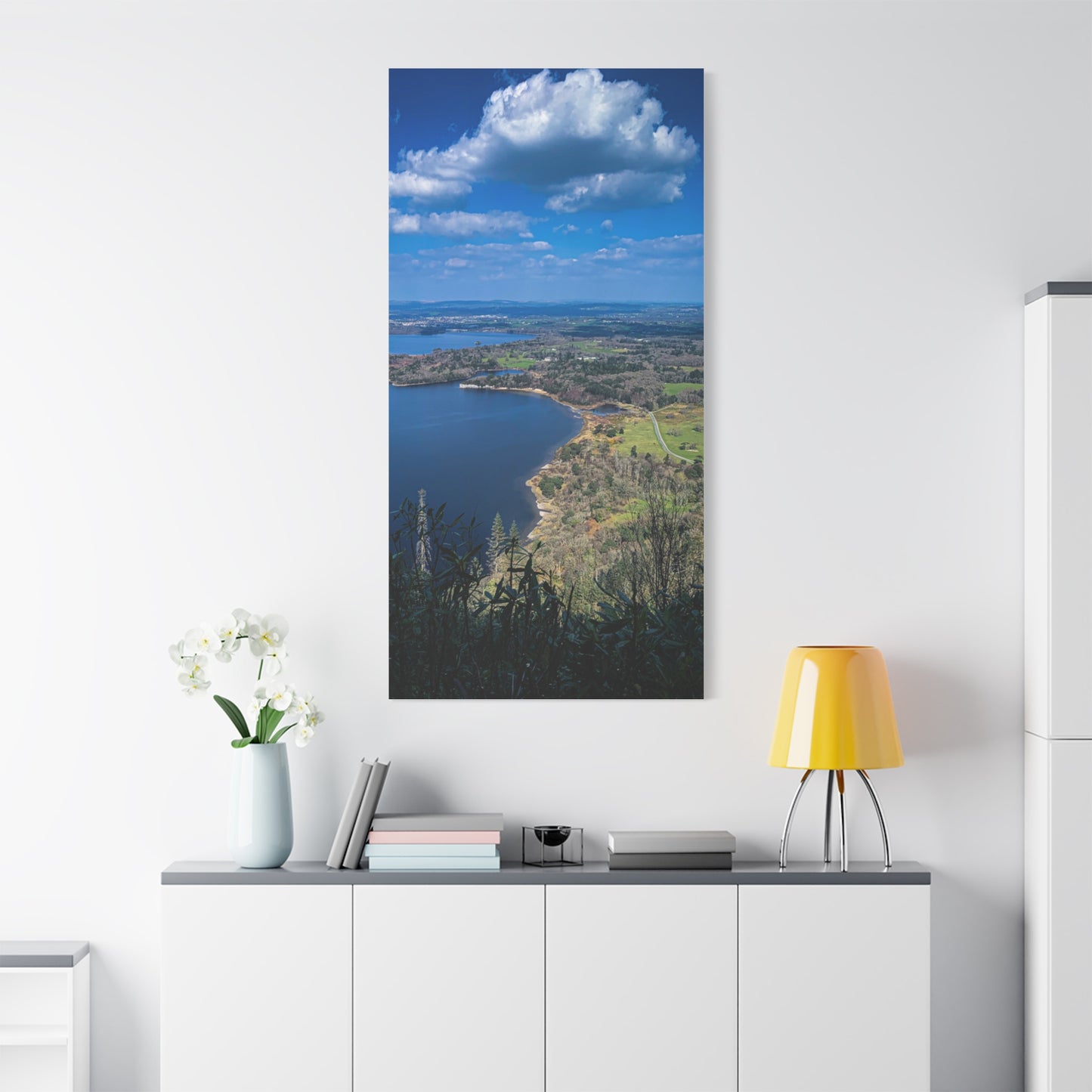 Muckross Lake Matte Canvas, Stretched, 1.25"