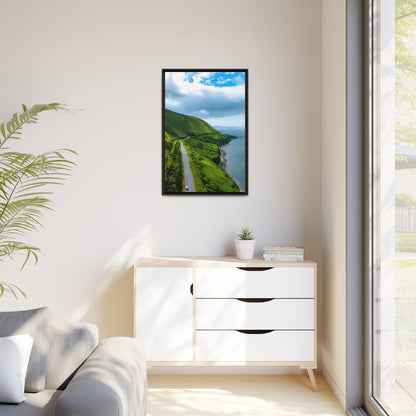 Ring of Kerry Drive Matte Canvas, Framed (Multi-color)
