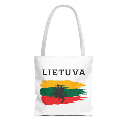 Cultural Spirit Tote Bag - Celebrate Lithuania with Vibrant Design