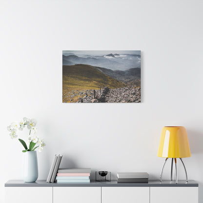 Wall in Mountains Matte Canvas, Stretched, 1.25"