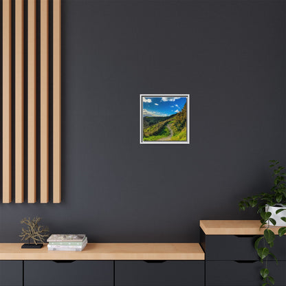 Glanageenty Forest Trail Matte Canvas, Framed (Multi-color)