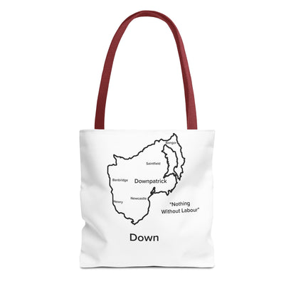 Down Tote Bag White Edition