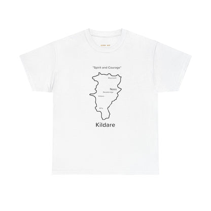 Kildare Unisex Heavy Cotton Tee White Edition