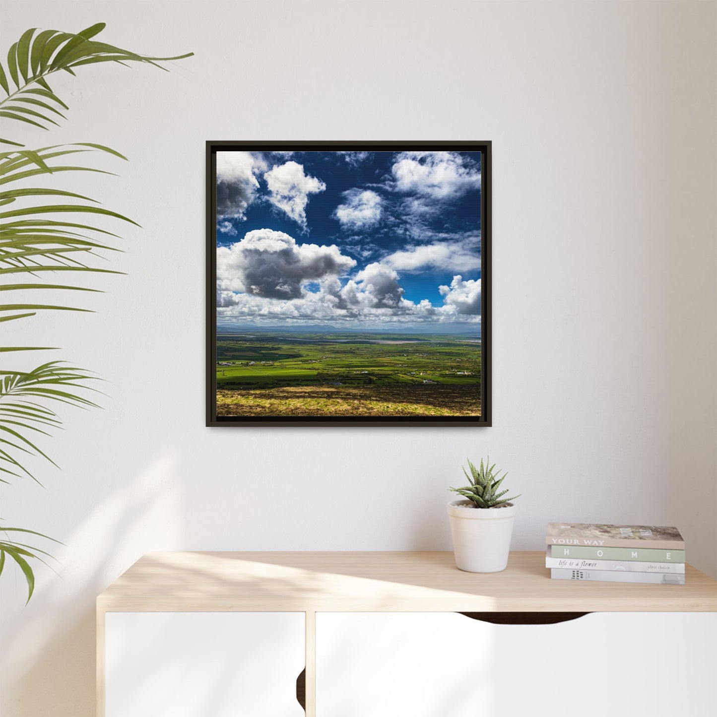 Kerry Panorama Matte Canvas, Framed (Multi-color)