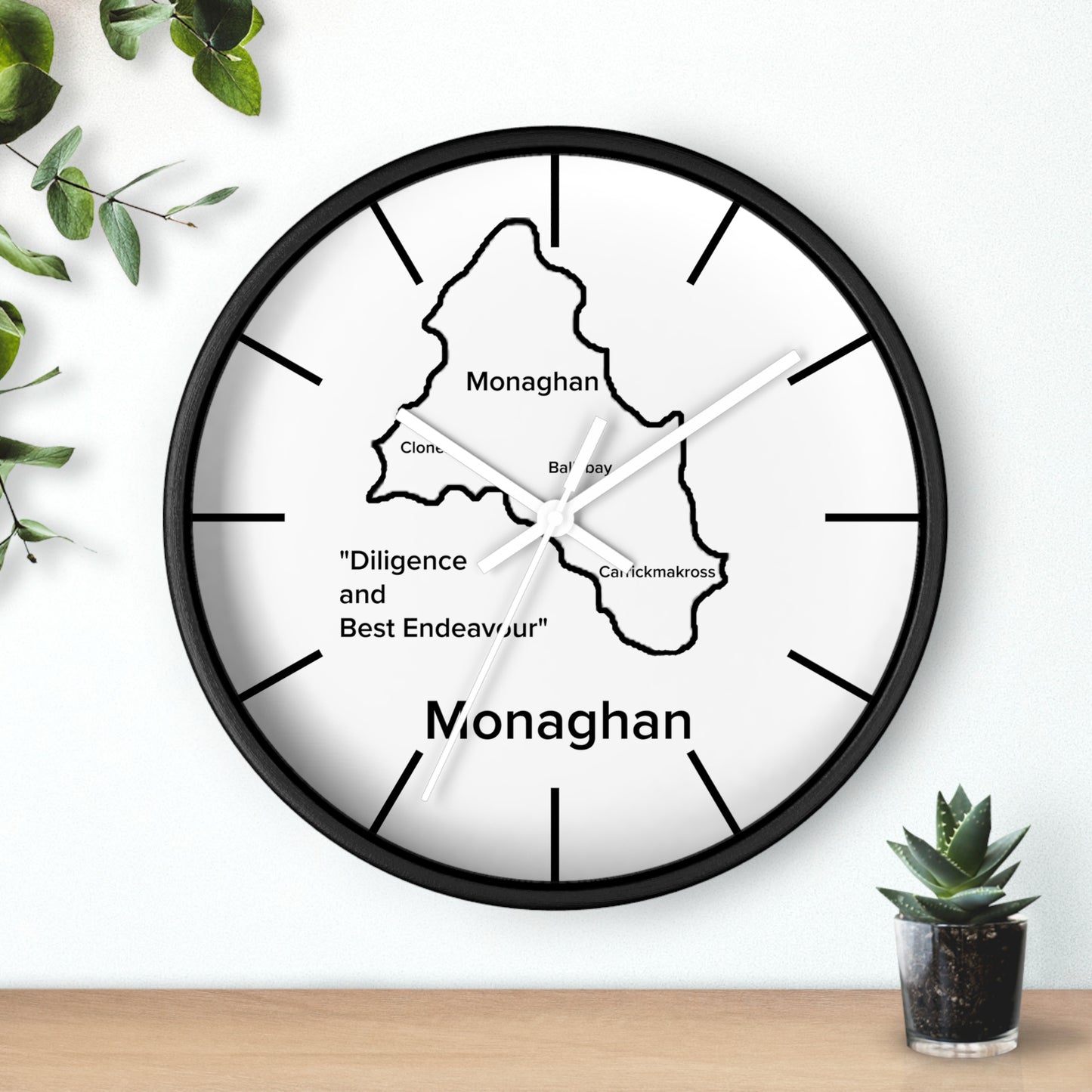 Monaghan County Wall Clock