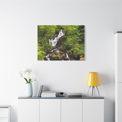 Torc waterfall Matte Canvas, Stretched, 1.25"