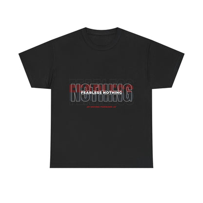 Fearless Unisex Heavy Cotton Tee – Motivational Graphic Shirt for Everyday Wear