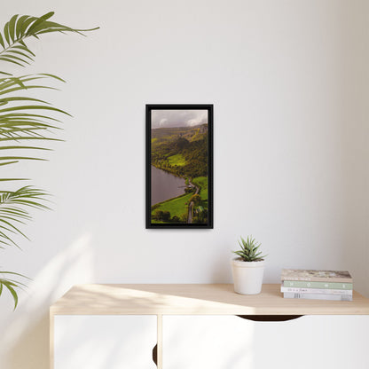 South in Aghadh an Aird or The Devil's Cheney Matte Canvas, Framed (Multi-color)