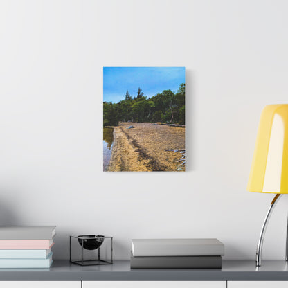 Muckross Lake Beach Matte Canvas, Stretched, 1.25"