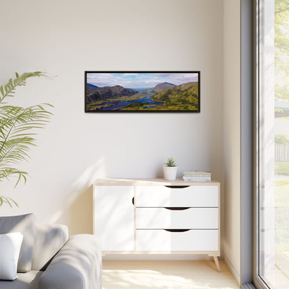 Ladies View Killarney Matte Canvas, Framed (Multi-color)