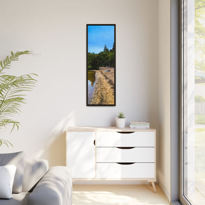 Killarney Beach Matte Canvas, Framed (Multi-color)