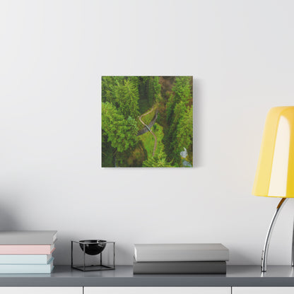 Glanageenty Forest Matte Canvas, Stretched, 1.25"