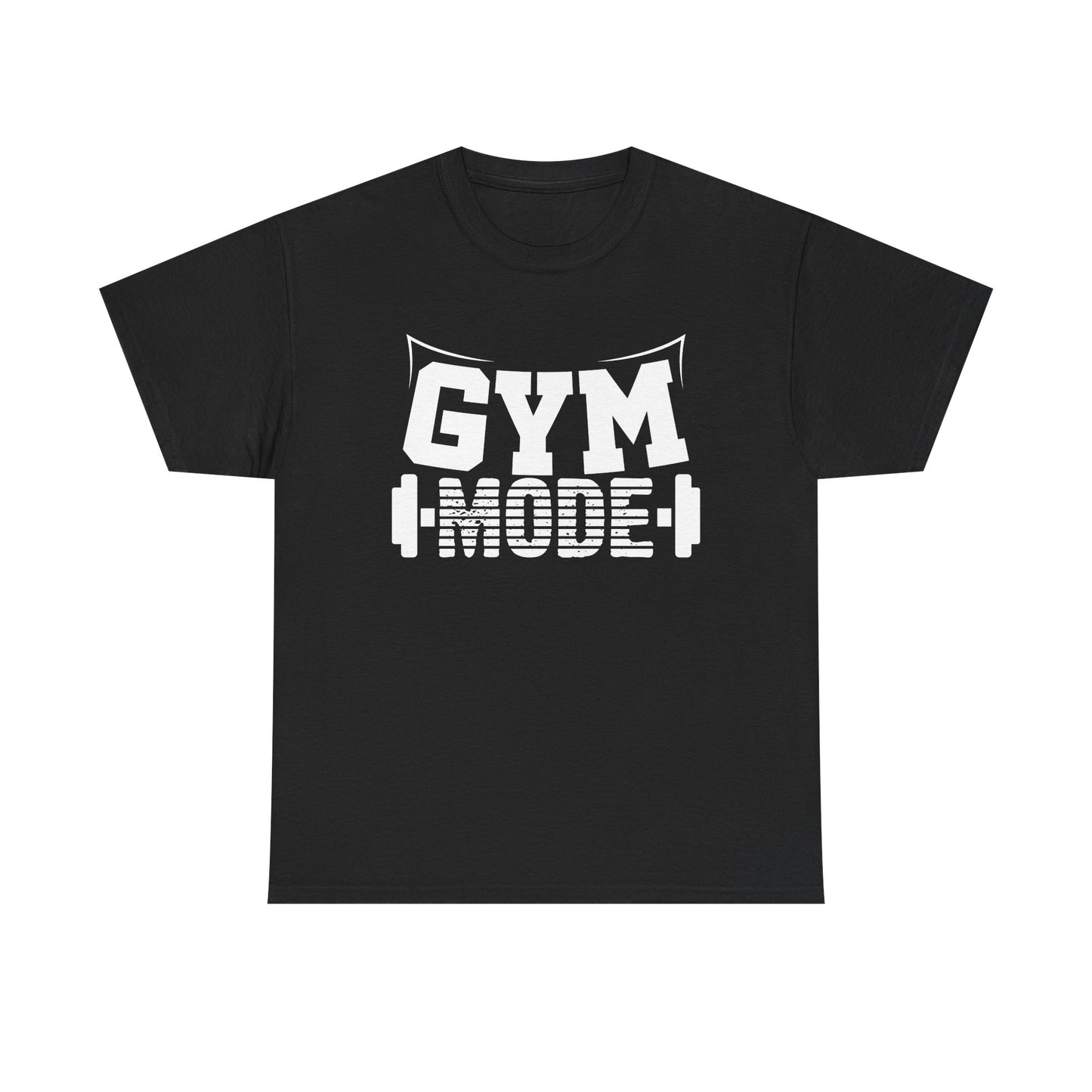 Gym Mode Unisex Heavy Cotton Tee - Perfect for Fitness Enthusiasts