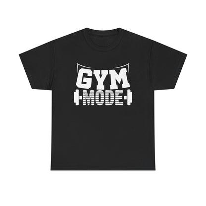 Gym Mode Unisex Heavy Cotton Tee - Perfect for Fitness Enthusiasts