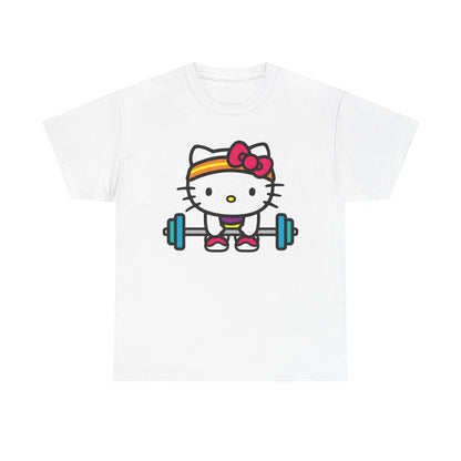 Kitty Gym Unisex Heavy Cotton Tee