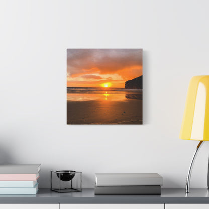 Sunset in Ballybunion Matte Canvas, Stretched, 1.25"