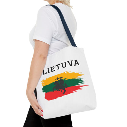 Cultural Spirit Tote Bag - Celebrate Lithuania with Vibrant Design