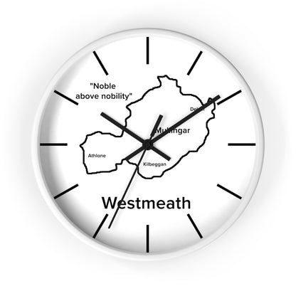 Westmeath County Wall Clock