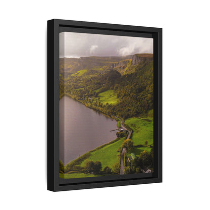 South in Aghadh an Aird or The Devil's Cheney Matte Canvas, Framed (Multi-color)