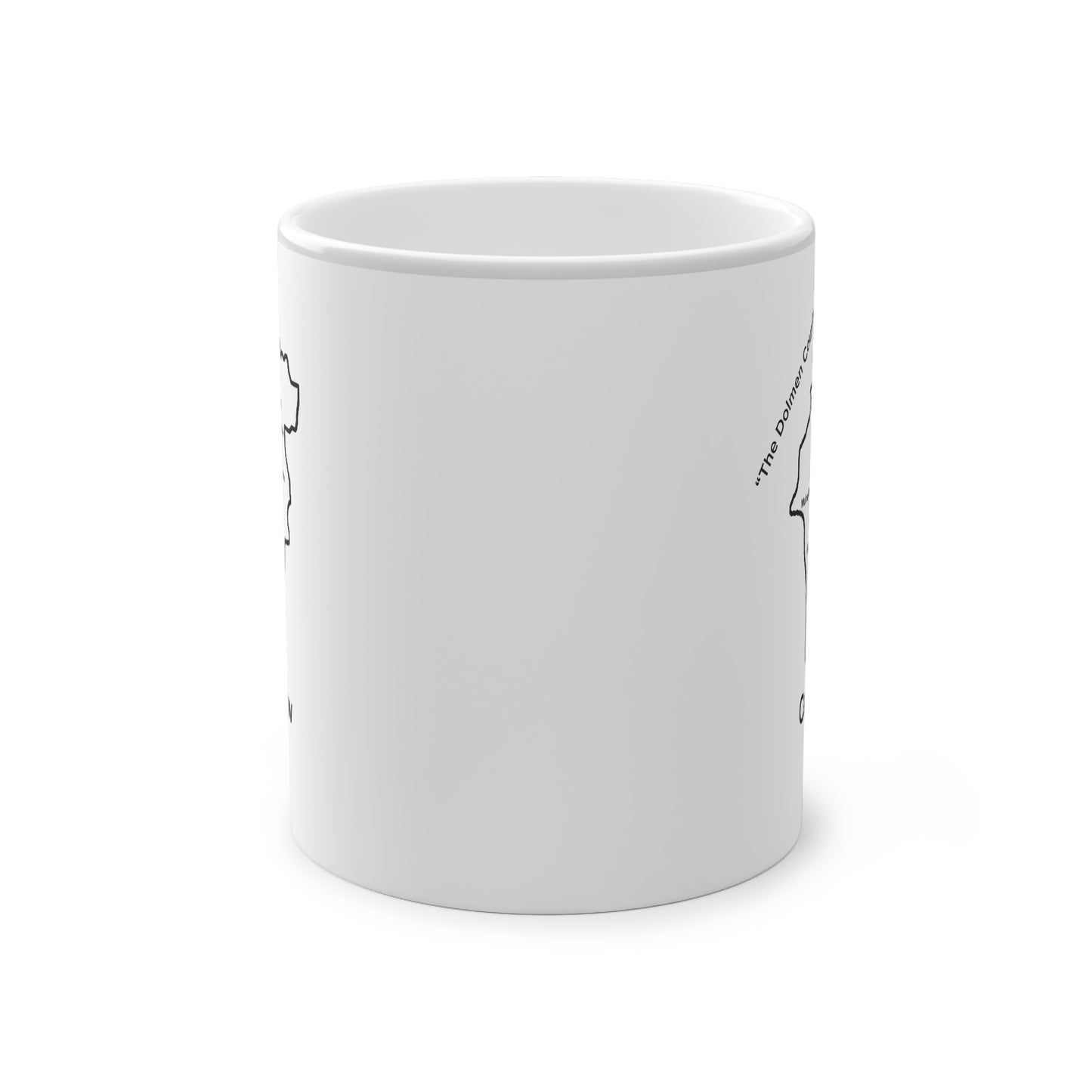 Carlow Magic Mug: Color - Changing Coffee Cup with Artistic Map Design